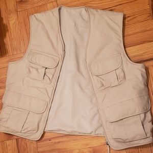 H&M Men's camping vest, tan, size L